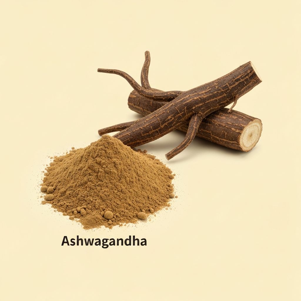 Ashwagandha herbal supplement